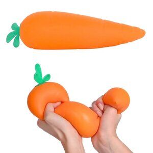 NEW Sunny Days Squeezy Carrot Fidget Toy ✨